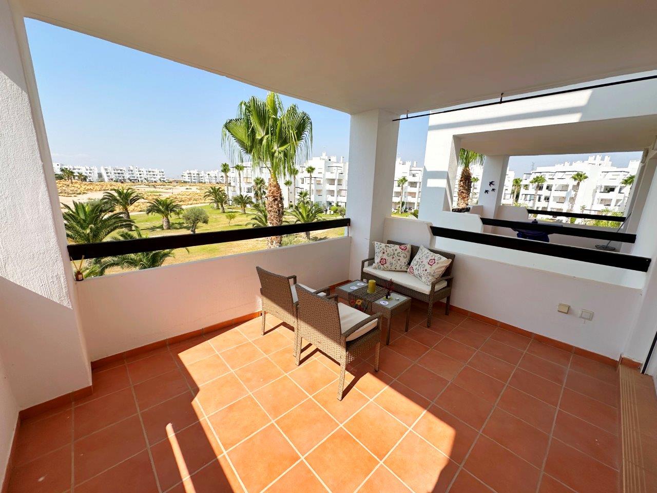 Apartmán s jižní orientací a krásným výhledem na golfové hřiště – Terrazas de la Torre