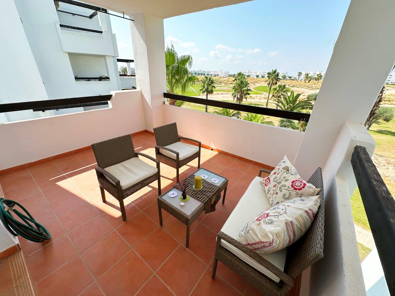 Apartmán s jižní orientací a krásným výhledem na golfové hřiště – Terrazas de la Torre