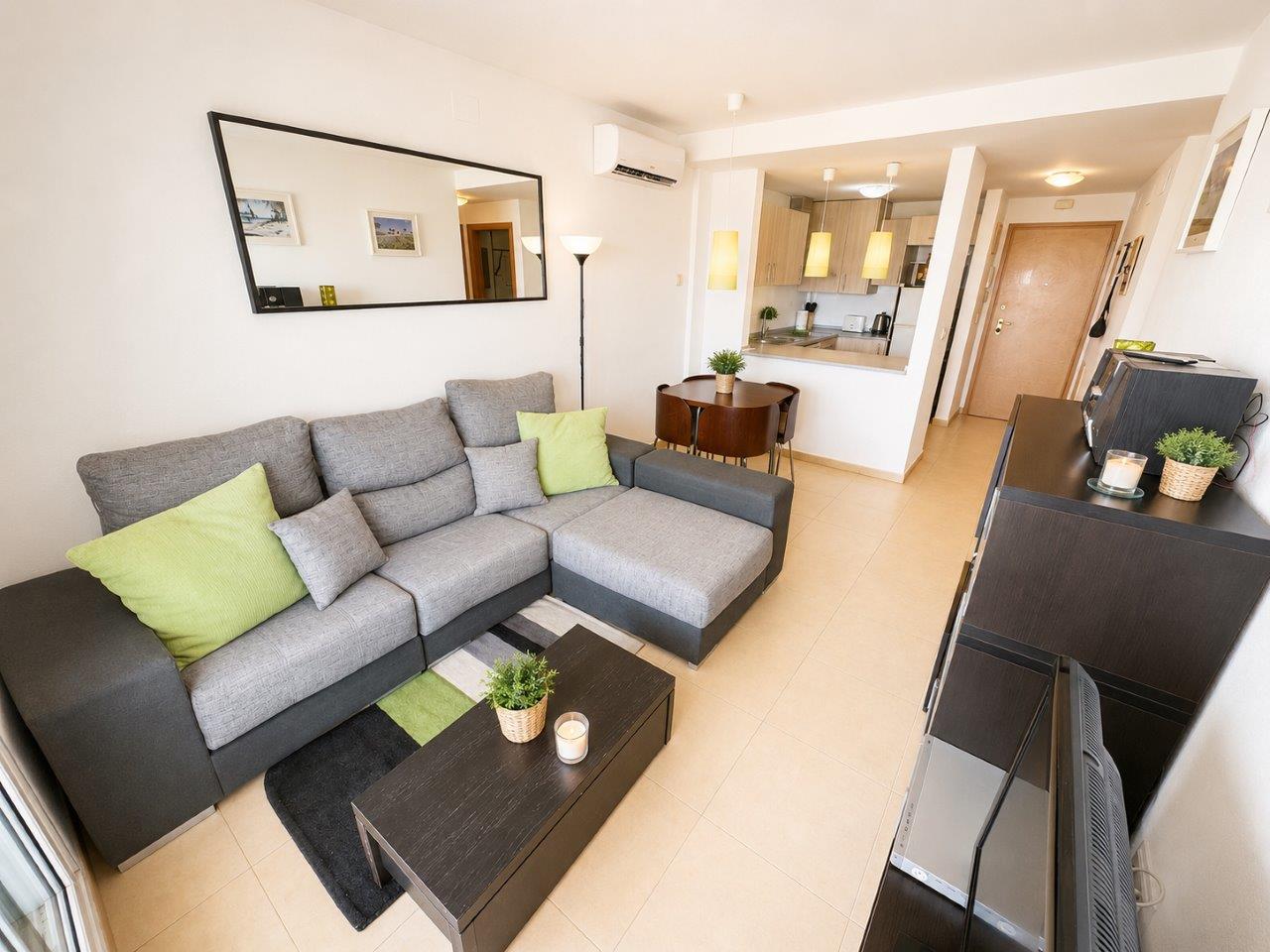 Apartmán s jižní orientací a krásným výhledem na golfové hřiště – Terrazas de la Torre