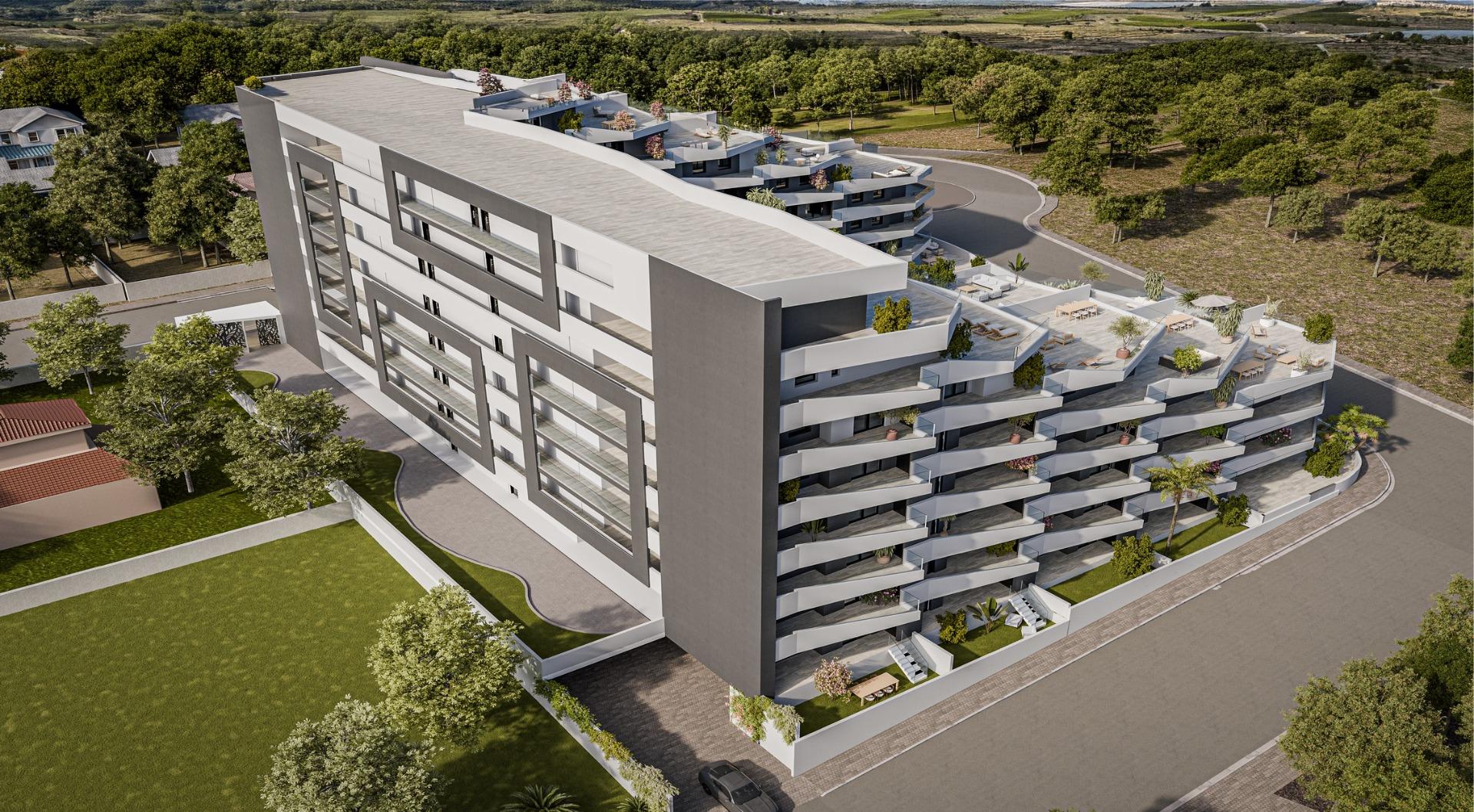 NOVÉ APARTMÁNY S BAZÉNEM V SAN MIGUEL DE SALINAS