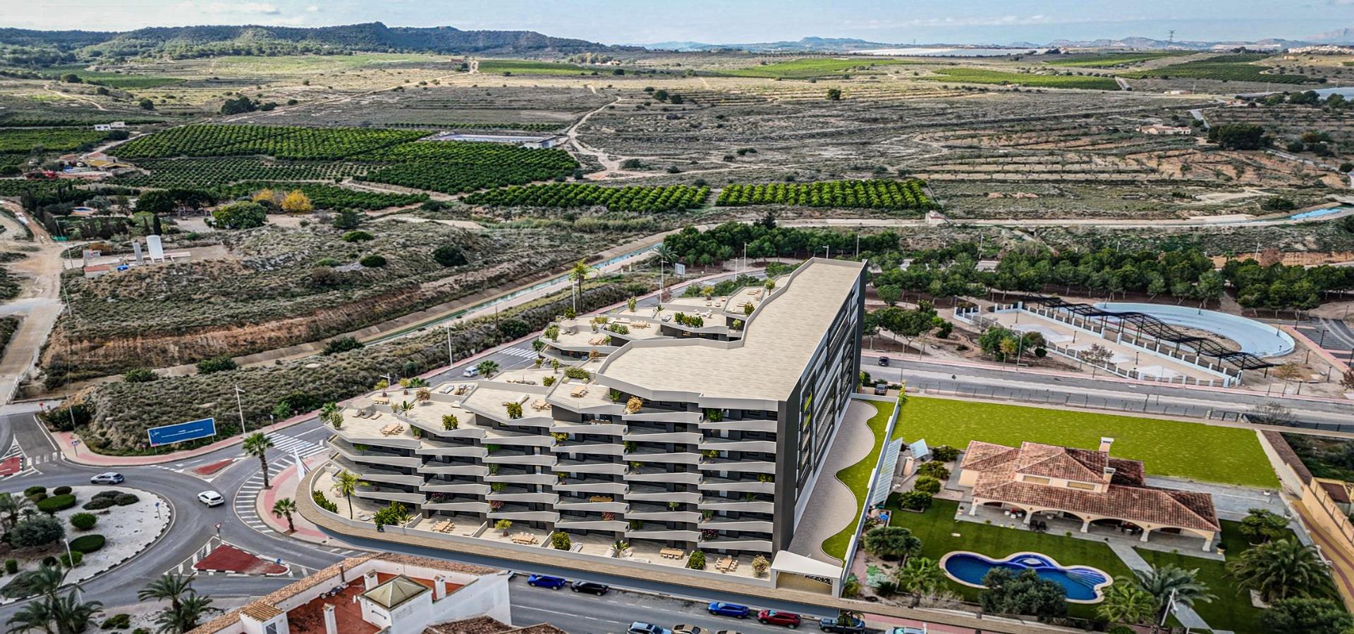 NOVÉ APARTMÁNY S BAZÉNEM V SAN MIGUEL DE SALINAS