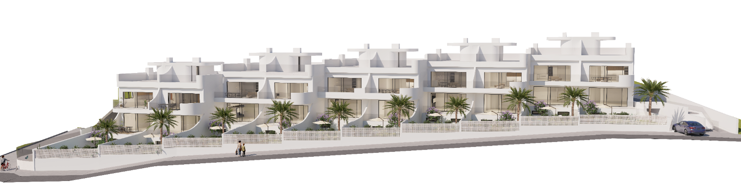 Apartmány s výhledem na moře v La Mata, Torrevieja