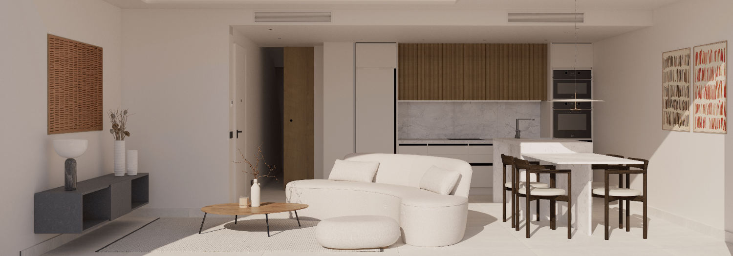 Apartmány s výhledem na moře v La Mata, Torrevieja