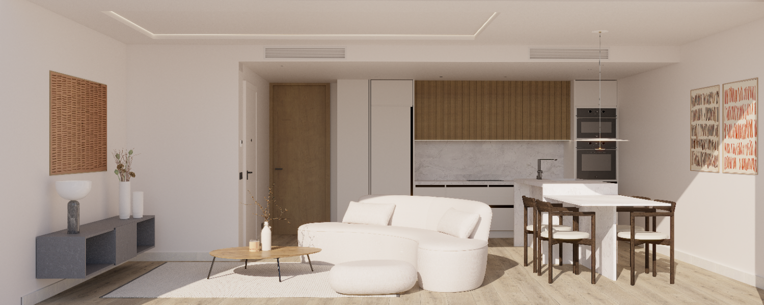 Apartmány s výhledem na moře v La Mata, Torrevieja