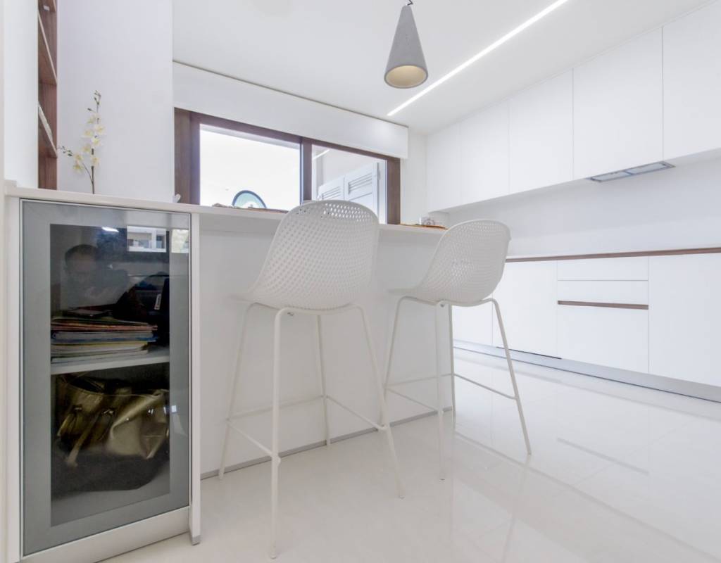 NOVOSTAVBA BYTOVÝ KOMPLEX BUNGALOVŮ V LOS BALCONES, TORREVIEJA - Bungalov v přízemí