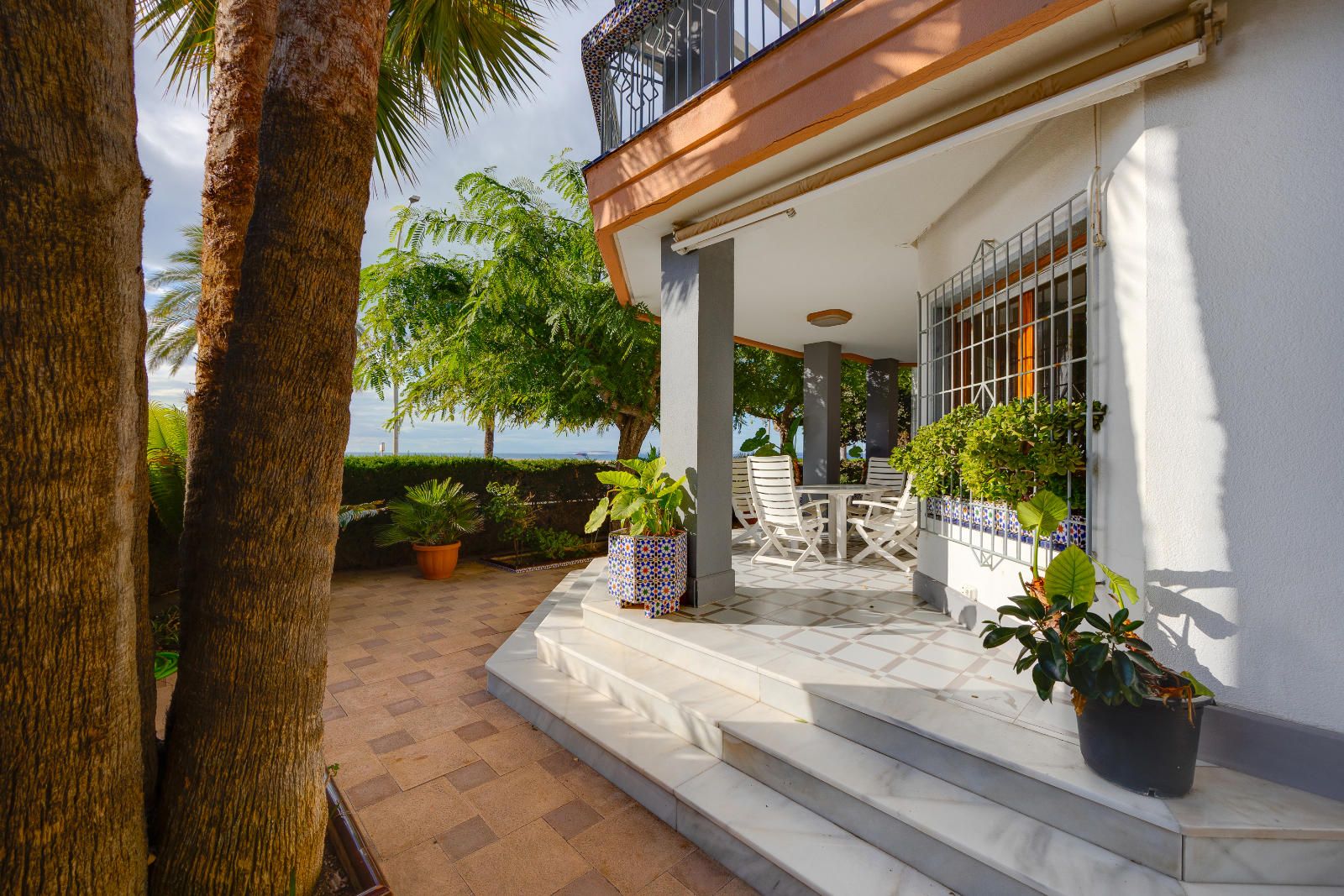 Spectacular villa with 270º sea views and terraces in every bedroom.