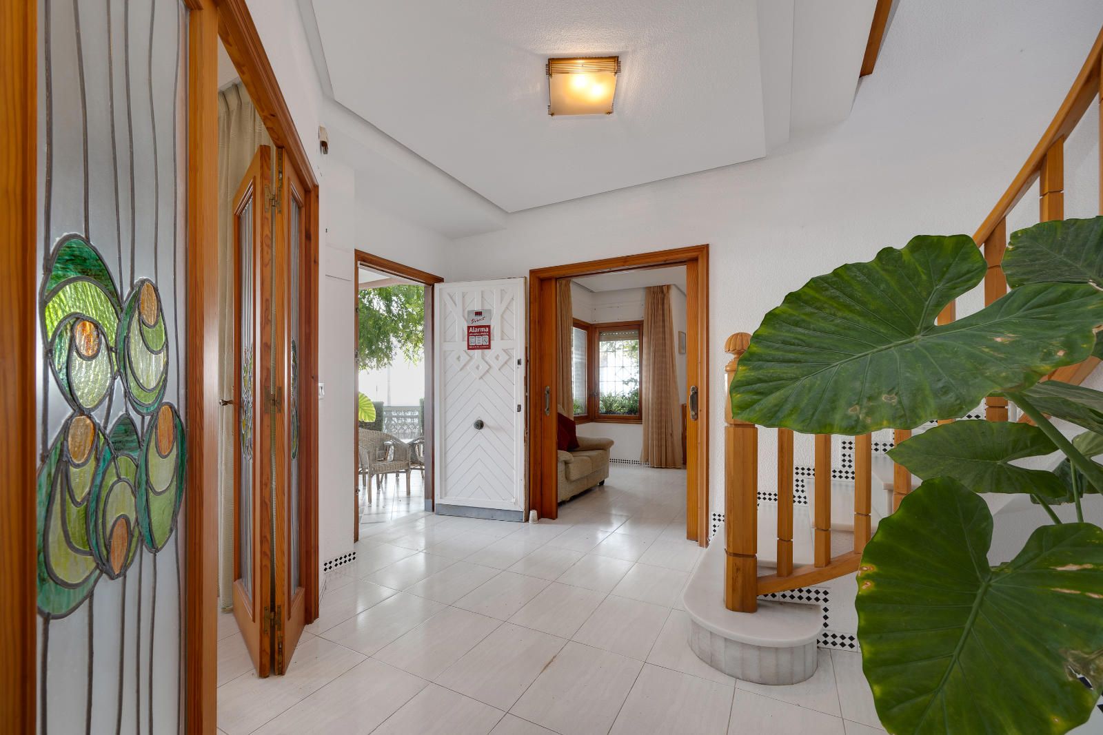 Spectacular villa with 270º sea views and terraces in every bedroom.