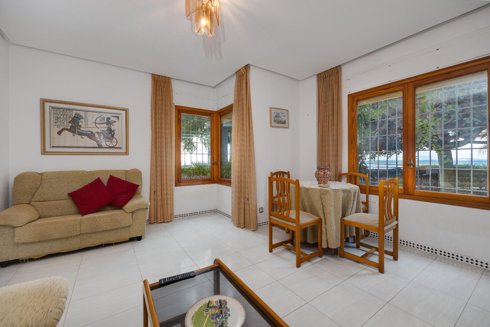 Spectacular villa with 270º sea views and terraces in every bedroom.