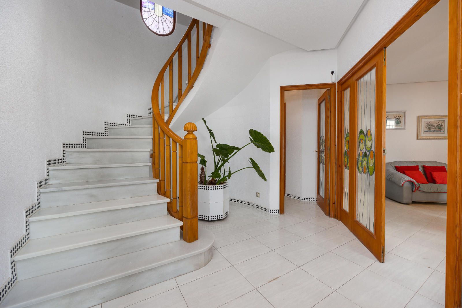 Spectacular villa with 270º sea views and terraces in every bedroom.