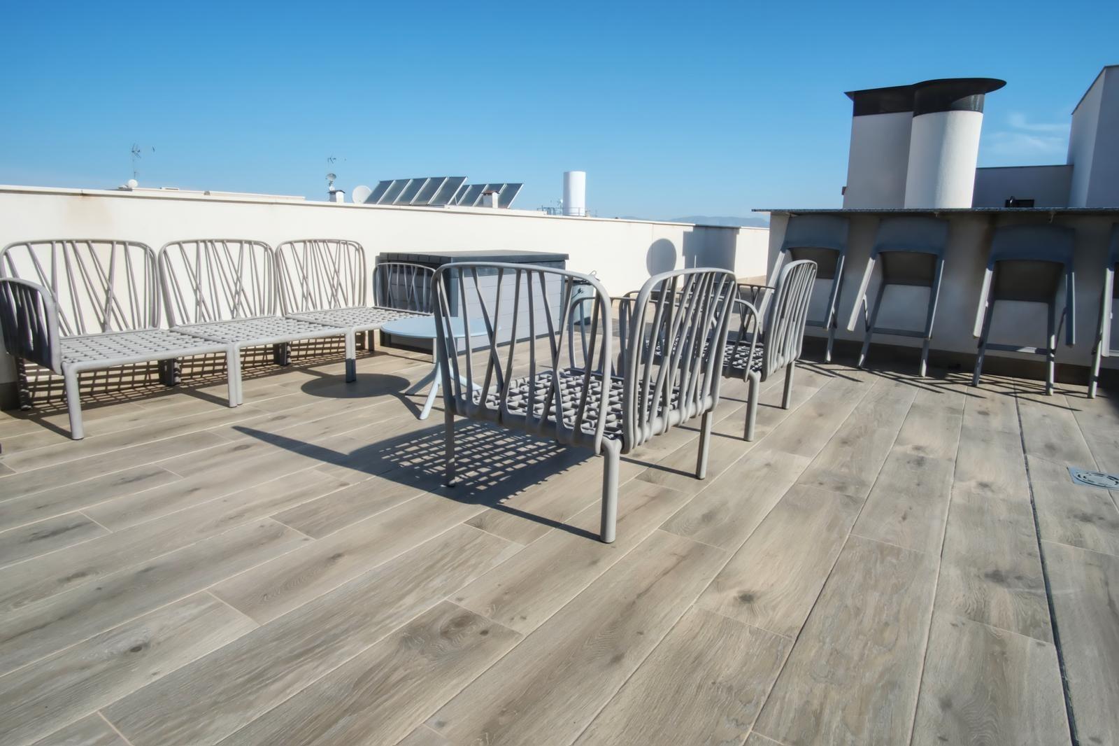 Modern Apartment with Terrace and Rooftop Wellness Areas – Formentera del Segura