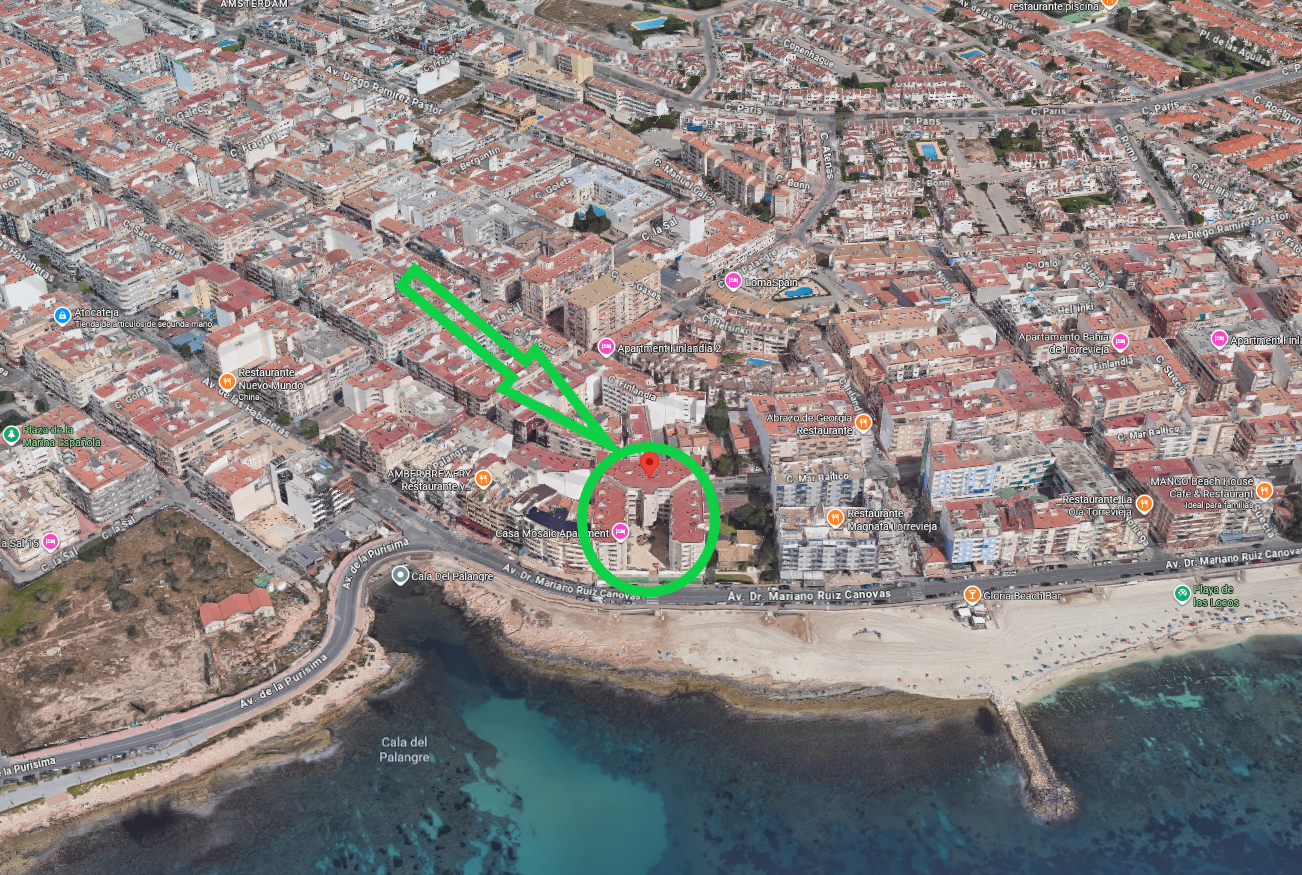 Bydlení u moře – moderní apartmán jen 20 metrů od pláže, Torrevieja