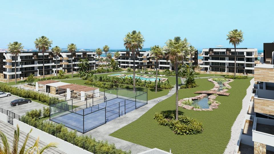 Nový rezidenční komplex v La Siesta, Torrevieja ! Moderní apartmány s vynikajícím vybavením !
