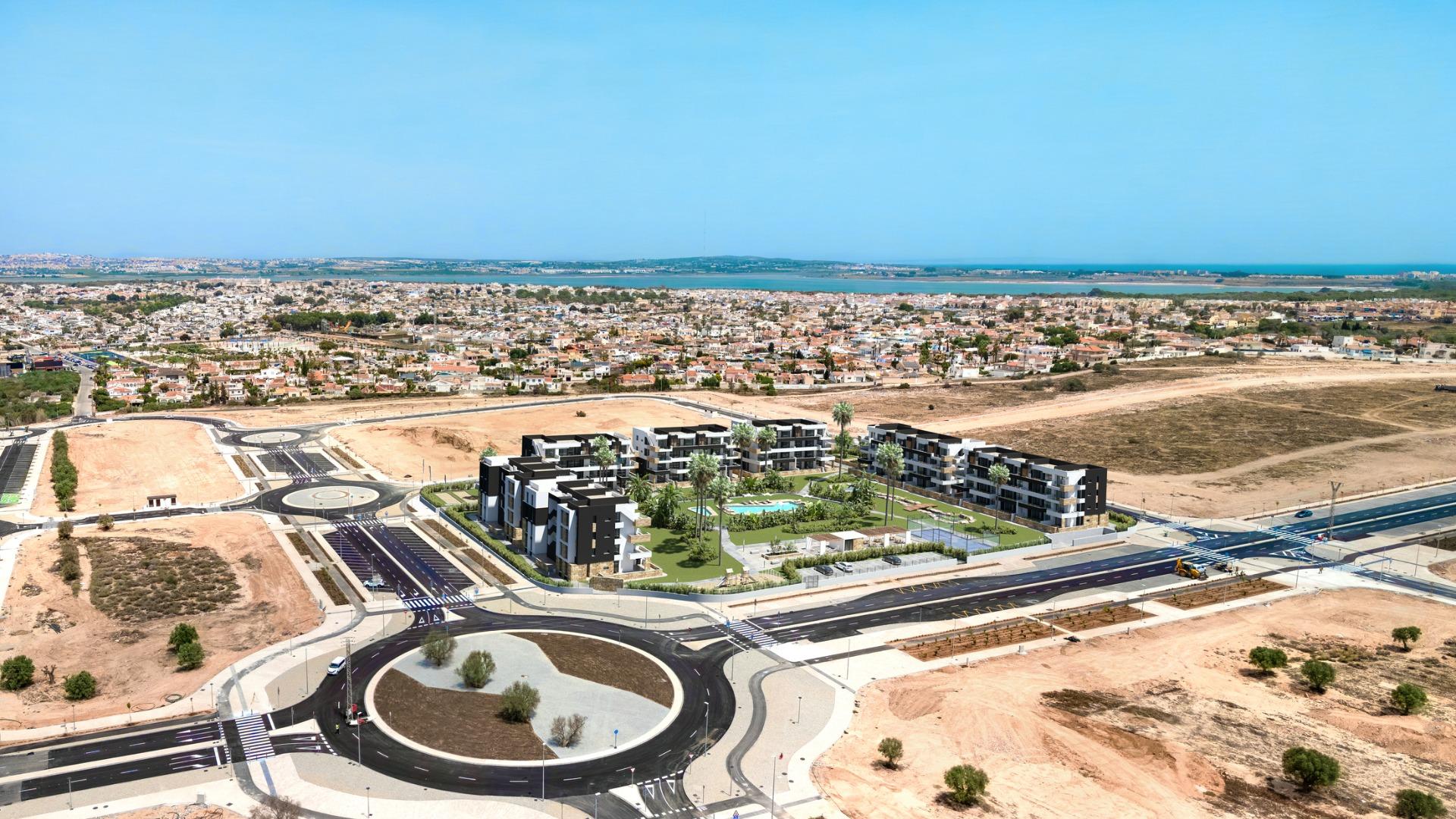 Nový rezidenční komplex v La Siesta, Torrevieja ! Moderní apartmány s vynikajícím vybavením !