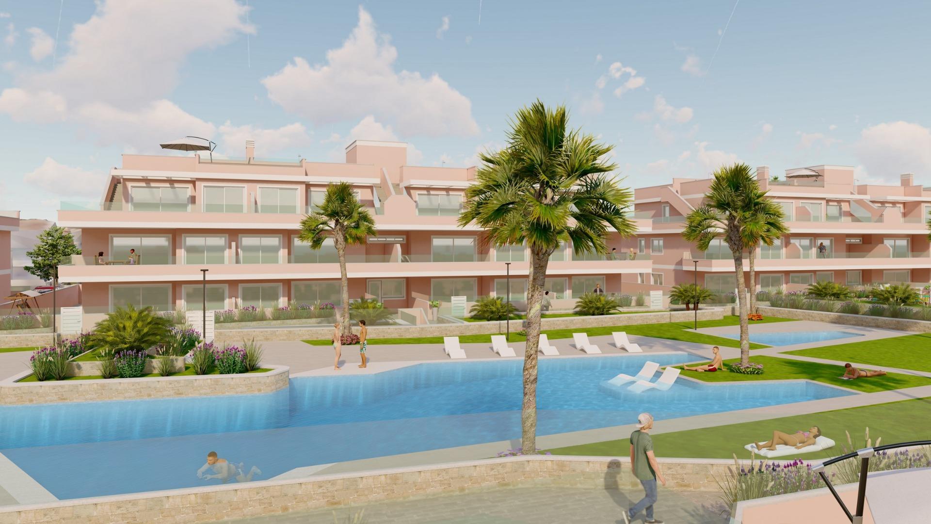 Exkluzivní novostavba v Pilar de la Horadada, Costa Blanca, Moderní domy v blízkosti moře.
