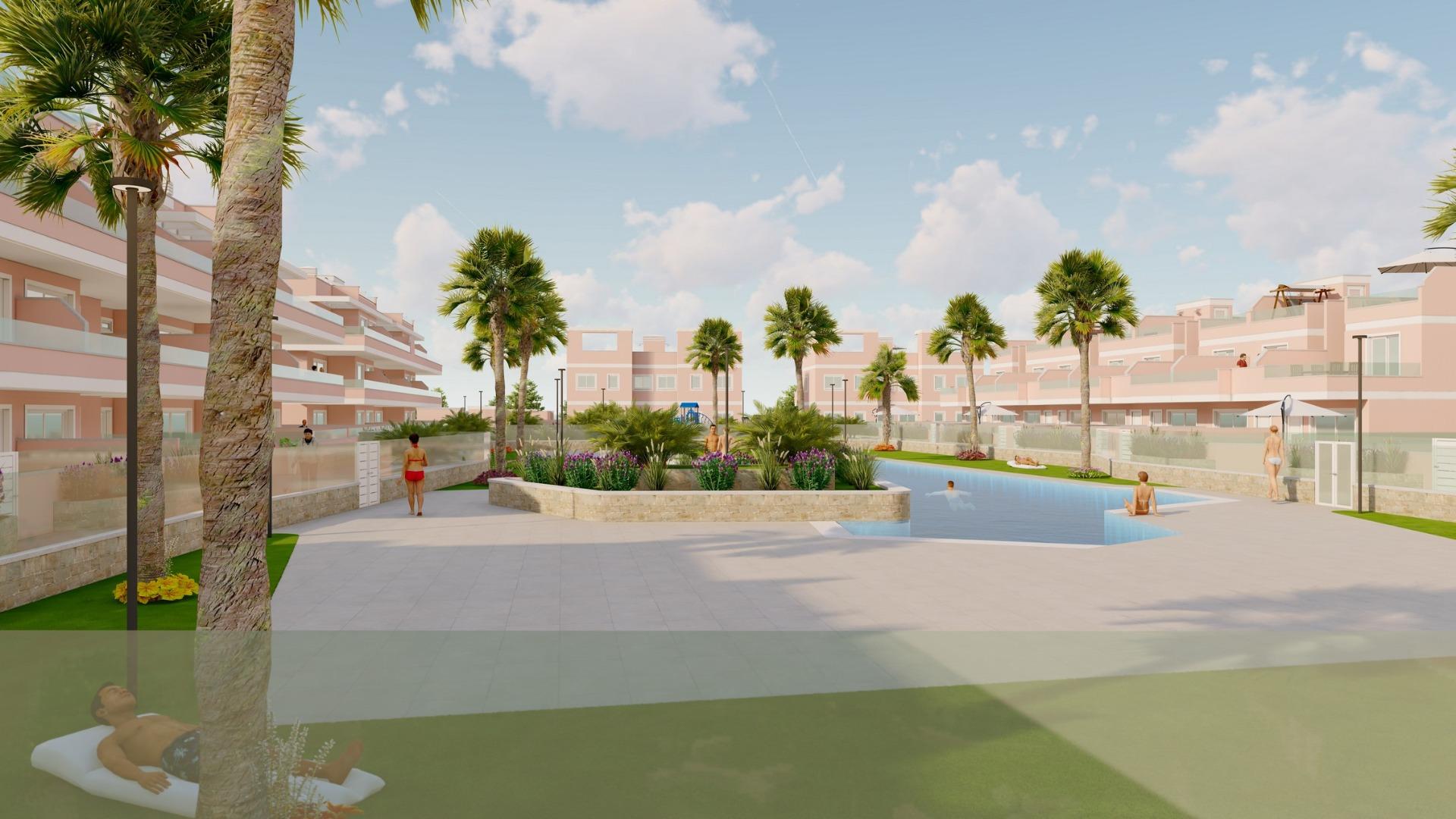 Exkluzivní novostavba v Pilar de la Horadada, Costa Blanca, Moderní domy v blízkosti moře.