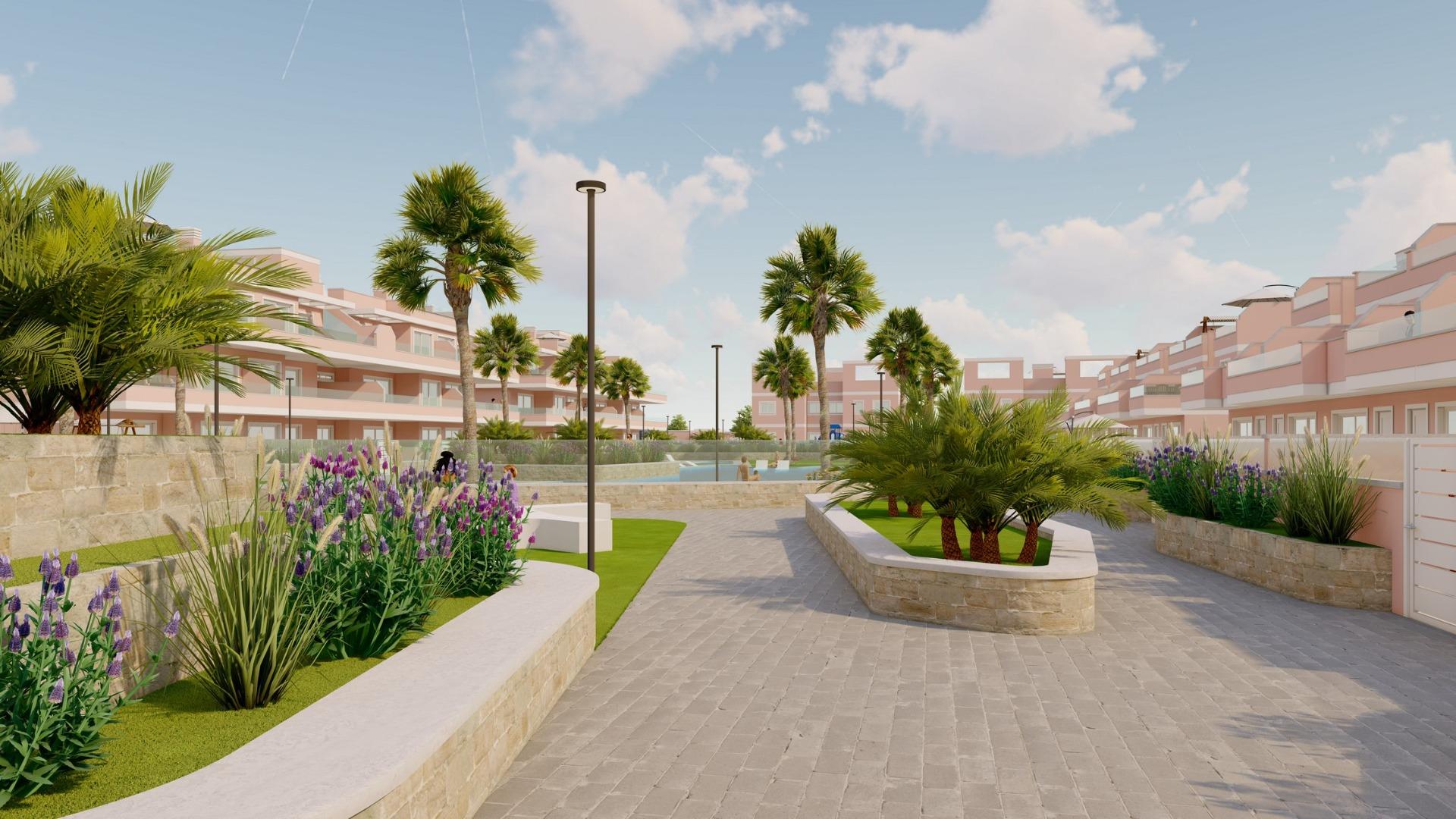 Exkluzivní novostavba v Pilar de la Horadada, Costa Blanca, Moderní domy v blízkosti moře.