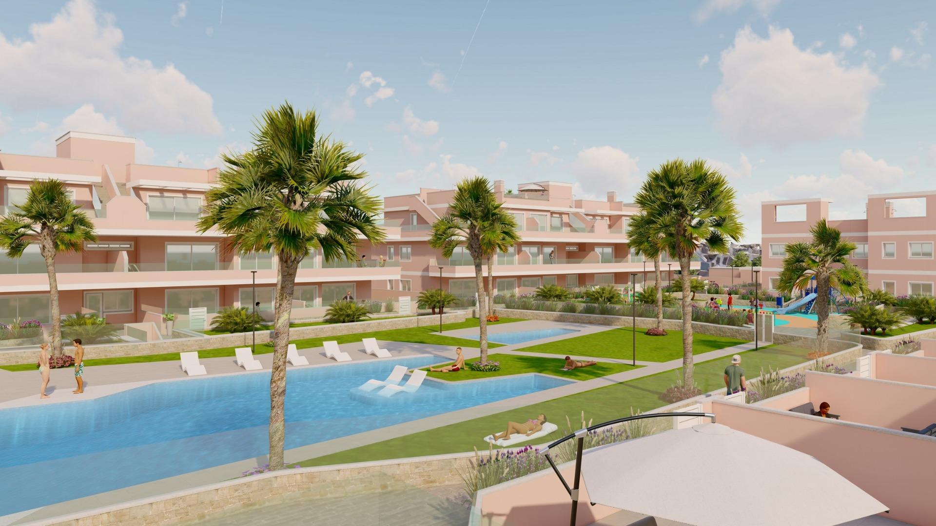 Exkluzivní novostavba v Pilar de la Horadada, Costa Blanca, Moderní domy v blízkosti moře.