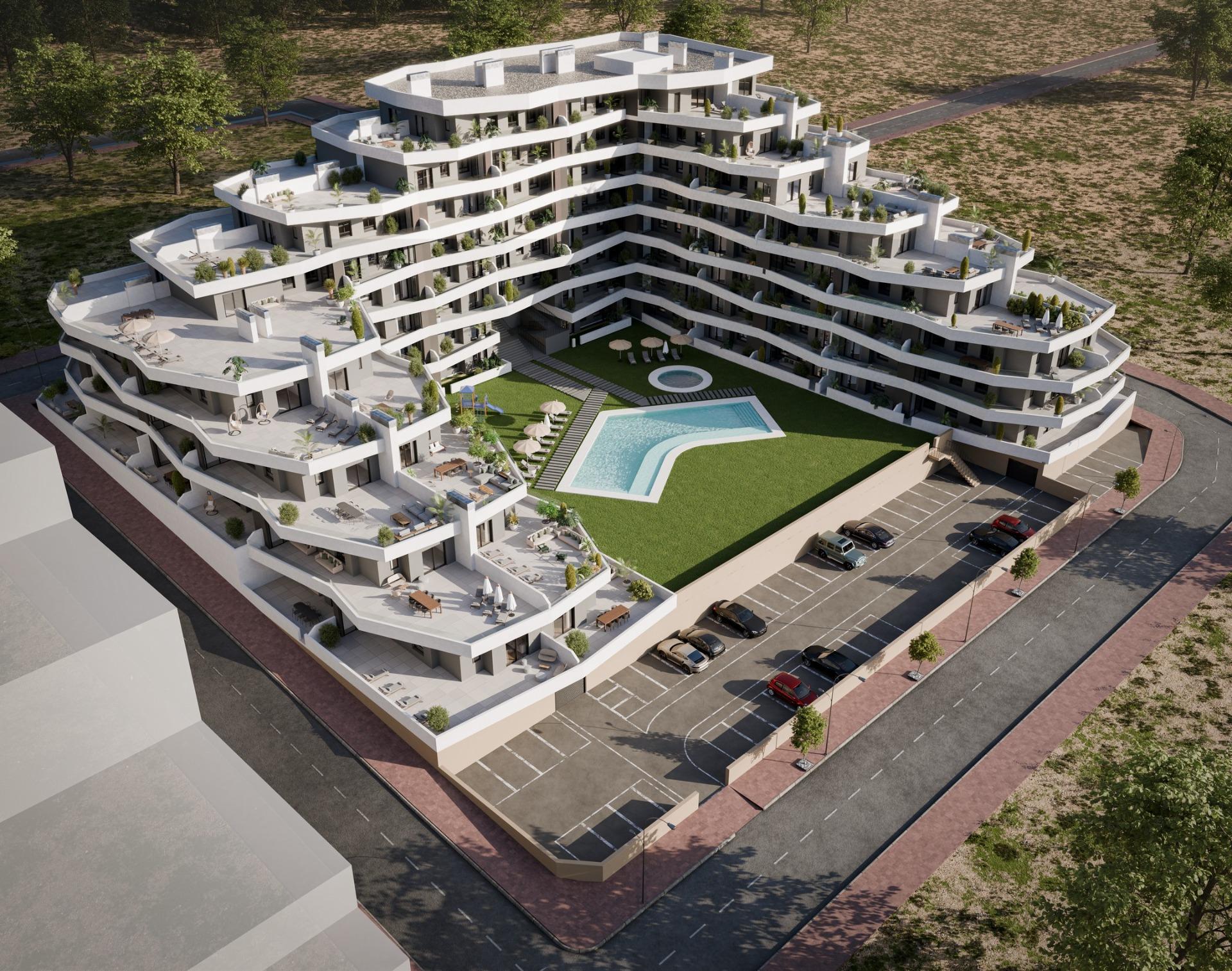Discover modern living in the new residential development in San Miguel de Salinas.