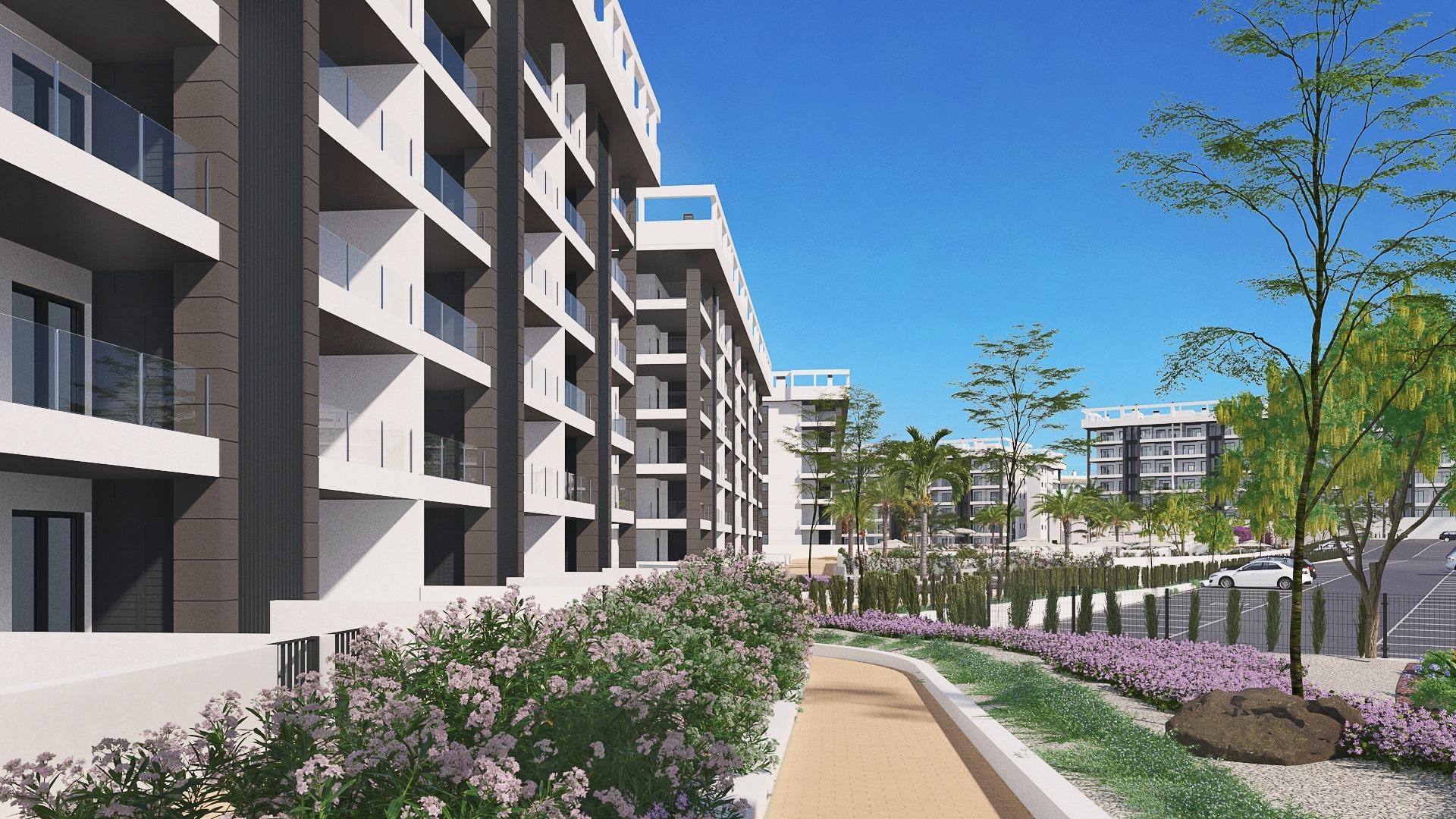 NEW GATED COMMUNITY IN TORREVIEJA, JUST 700M FROM THE BEACH