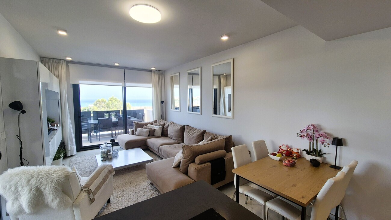 LUXUSNÍ APARTMÁN SE 3 LOŽNICEMI A PANORAMATICKÝM VÝHLEDEM NA MOŘE – AMANECER DELUXE, PLAYA FLAMENCA