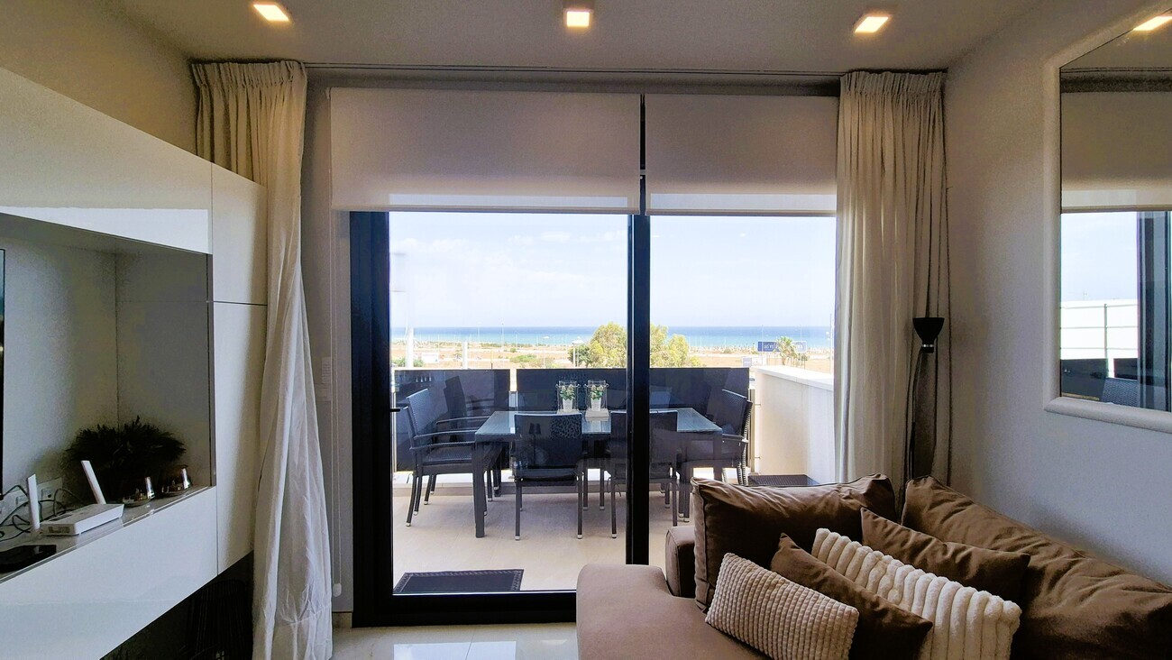 LUXUSNÍ APARTMÁN SE 3 LOŽNICEMI A PANORAMATICKÝM VÝHLEDEM NA MOŘE – AMANECER DELUXE, PLAYA FLAMENCA