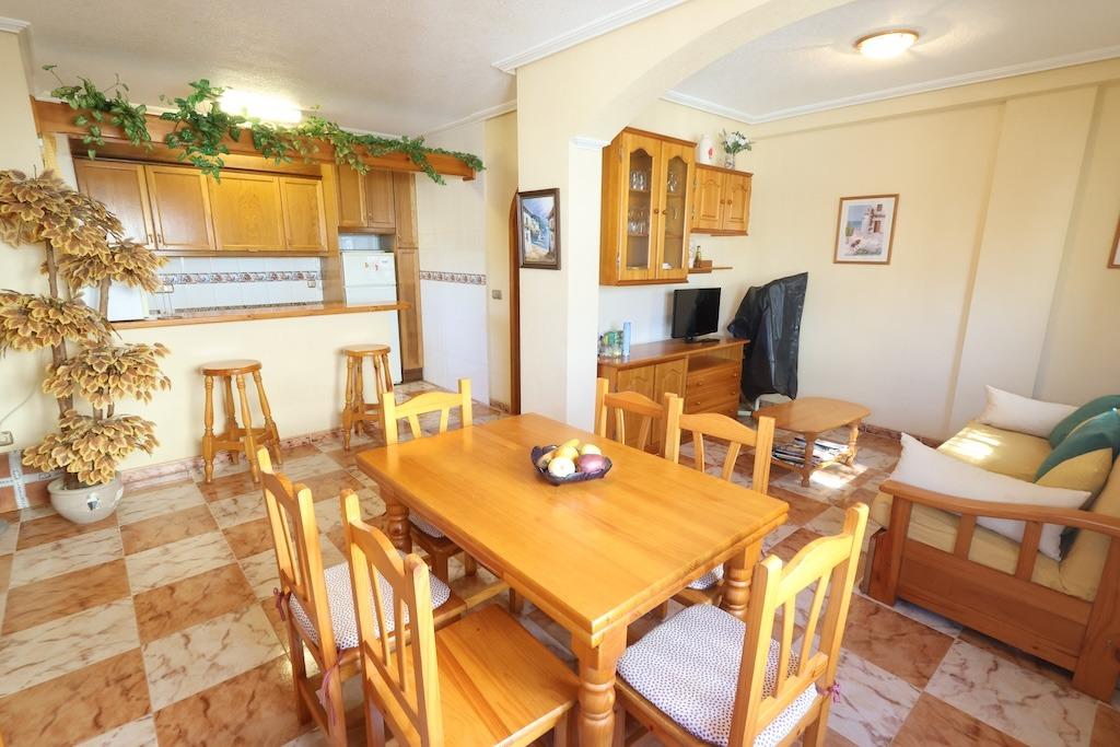 2-BEDROOM TOWNHOUSE WITH GARDEN, TERRACES AND SEA-VIEW SOLARIUM – PLAYA FLAMENCA, ORIHUELA COSTA