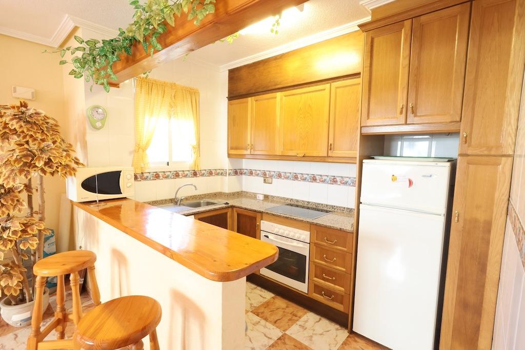 2-BEDROOM TOWNHOUSE WITH GARDEN, TERRACES AND SEA-VIEW SOLARIUM – PLAYA FLAMENCA, ORIHUELA COSTA
