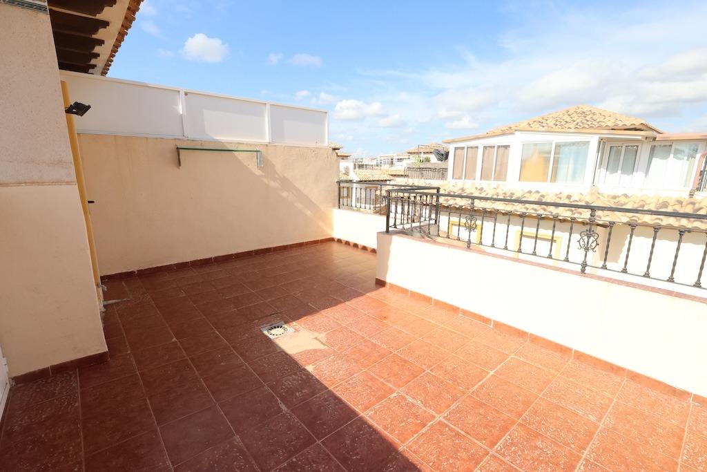 2-BEDROOM TOWNHOUSE WITH GARDEN, TERRACES AND SEA-VIEW SOLARIUM – PLAYA FLAMENCA, ORIHUELA COSTA