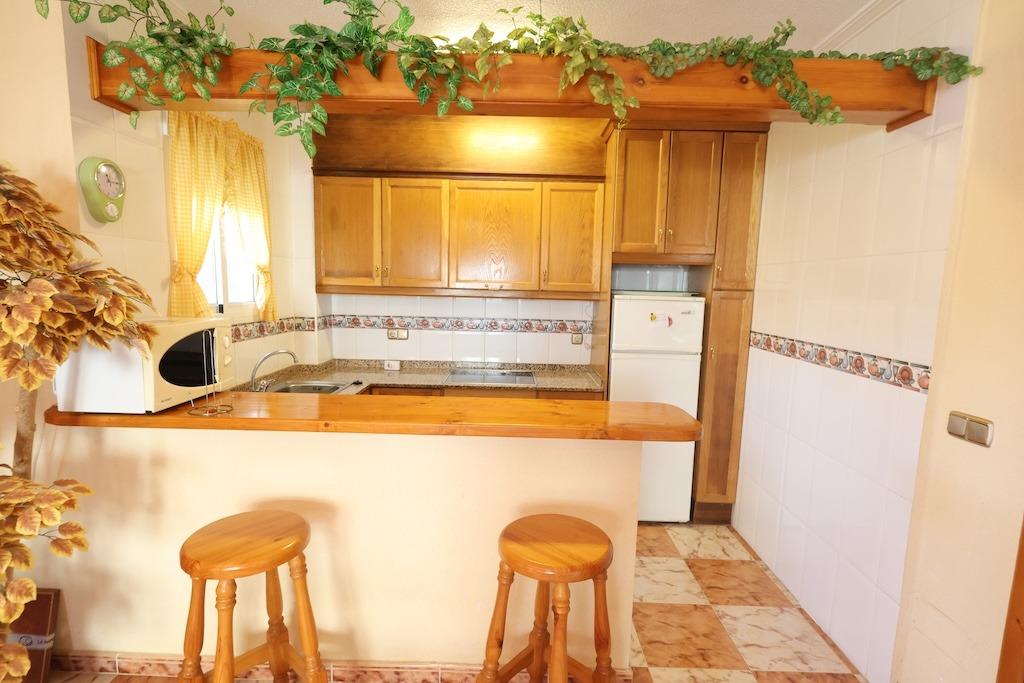 2-BEDROOM TOWNHOUSE WITH GARDEN, TERRACES AND SEA-VIEW SOLARIUM – PLAYA FLAMENCA, ORIHUELA COSTA