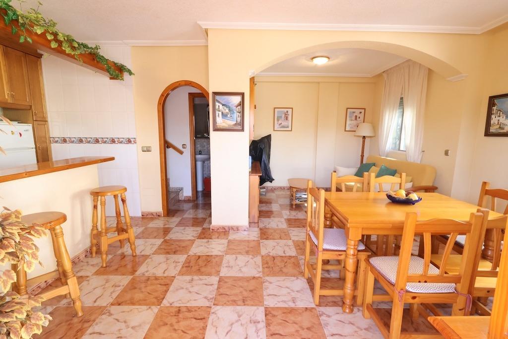 2-BEDROOM TOWNHOUSE WITH GARDEN, TERRACES AND SEA-VIEW SOLARIUM – PLAYA FLAMENCA, ORIHUELA COSTA